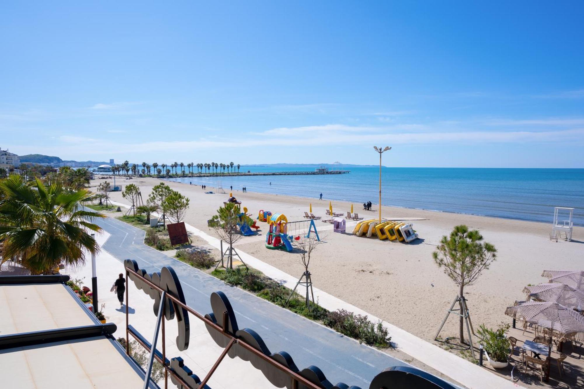 Sea View-Apartment On The Beach - Durrs2 Durrës Exteriér fotografie